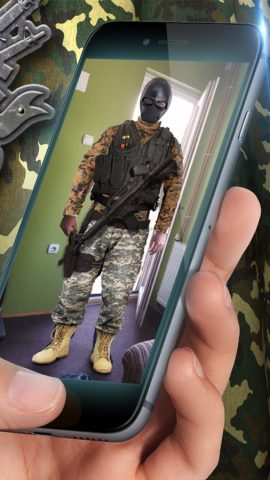 Военный Костюм Фото Монтаж — Армейское Обмундирование Для Солдат Редактор — скриншот 2