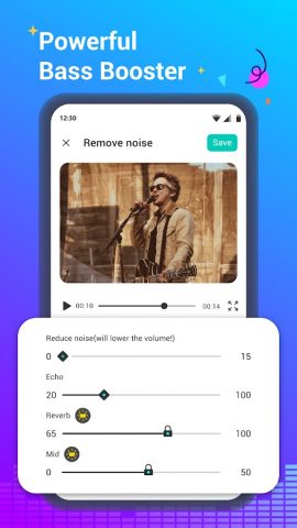 Voice Changer — Audio Effects для Android — скриншот 3