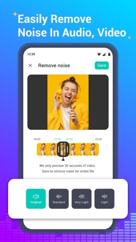 Voice Changer — Audio Effects для Android — скриншот 4