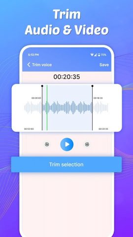 Voice Changer Male to Female для Android — скриншот 4