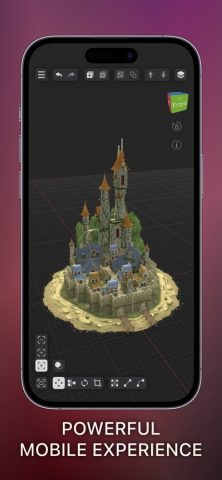 Voxel Max — 3D Modeling для iOS — скриншот 2