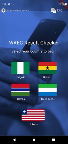 WAEC Result Checker для Android — скриншот 2