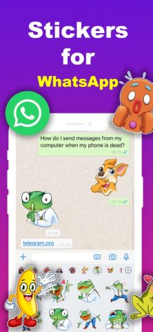 WASticker Sticker Maker для iOS — скриншот 1