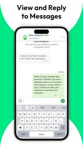 WATI — Team Inbox for WhatsApp для Android — скриншот 3