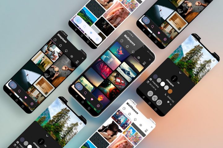 Wallhaven Wallpapers для Android — скриншот 1