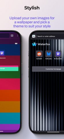 Waterfox: Private Web Browser для Android — скриншот 2