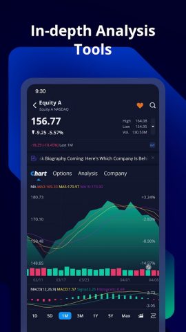 Webull — Stock Quotes & News для Android — скриншот 2