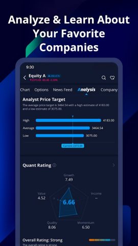 Webull — Stock Quotes & News для Android — скриншот 3