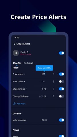 Webull — Stock Quotes & News для Android — скриншот 4
