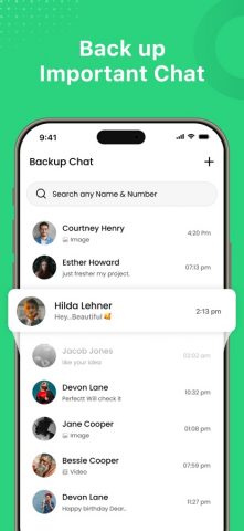 WhatisRemoved: Recover Message для iOS — скриншот 4
