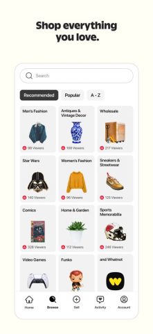 Whatnot: Shop, Sell, Connect для iOS — скриншот 2