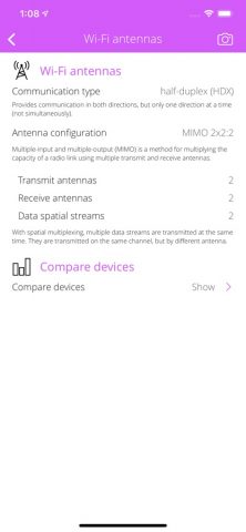 Wi-Fi Info для iOS — скриншот 3