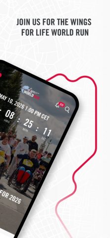 Wings for Life World Run для iOS — скриншот 2