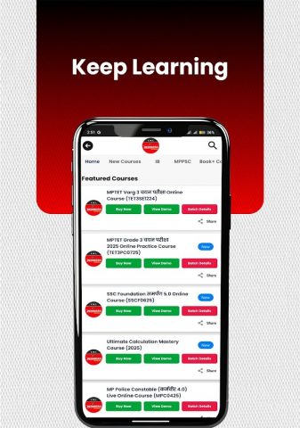 Winners Institute App для Android — скриншот 4
