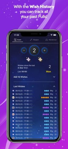 WishCounter — скриншот 3