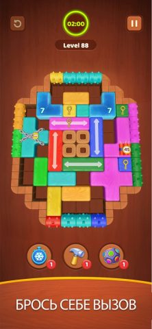 Wood Block Jam для iOS — скриншот 3