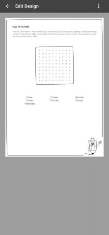 Word Search Maker для iOS — скриншот 1