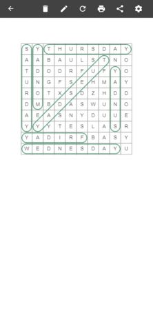 Word Search Maker для iOS — скриншот 5