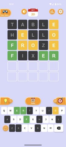 Wordly: Daily Wordle Puzzle для Android — скриншот 1