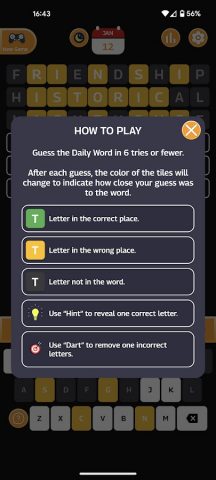 Wordly: Daily Wordle Puzzle для Android — скриншот 5