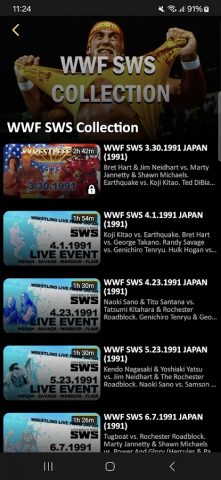 Wrestling TV Channel для Android — скриншот 5