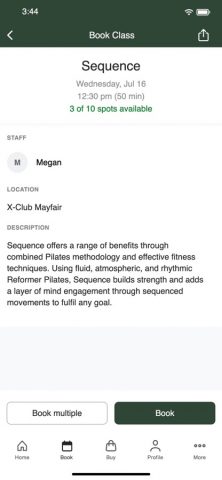 X-Club для iOS — скриншот 3