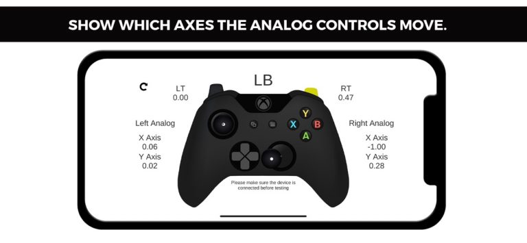 X Gamepad Tester для iOS — скриншот 3