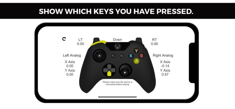 X Gamepad Tester для iOS — скриншот 4
