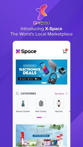 X-Space для Android — скриншот 1