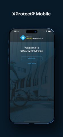 XProtect® Mobile для iOS — скриншот 1