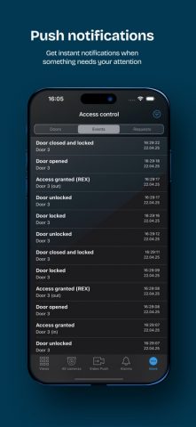 XProtect® Mobile для iOS — скриншот 5
