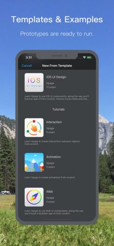 Xpage — Prototyping Design для iOS — скриншот 3