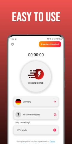 XrayVPN — Double VPN & Proxy для Android — скриншот 1