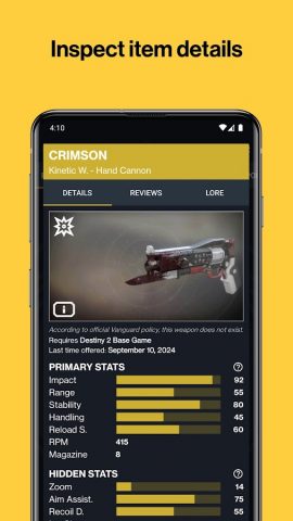 Xur Alert for Destiny 2 для Android — скриншот 2