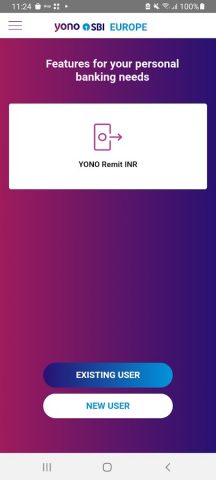 YONO SBI Europe для Android — скриншот 1