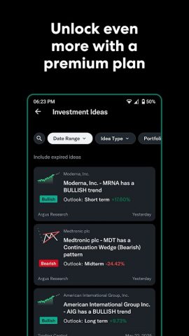 Yahoo Finance: Stocks & News для Android — скриншот 5