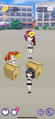 Yandere School Clicker для iOS — скриншот 2