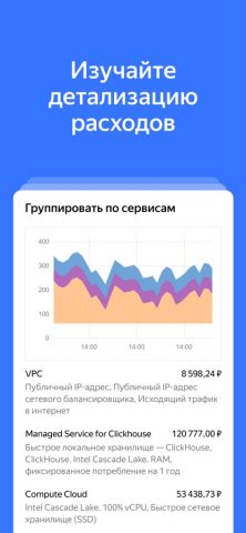 Yandex Cloud для iOS — скриншот 3