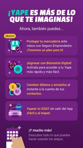 Yape для Android — скриншот 1