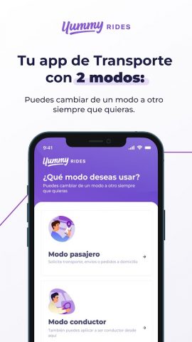 Yummy Rides — Viaja y Conduce для Android — скриншот 2