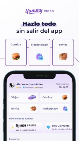 Yummy Rides — Viaja y Conduce для Android — скриншот 4