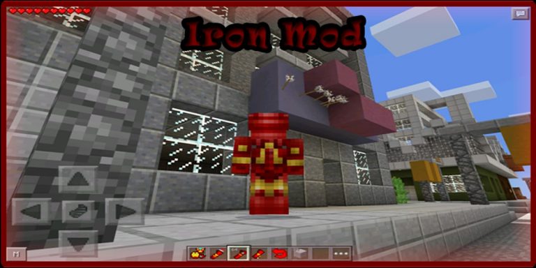 Железный мод для MCPE для Android — скриншот 3
