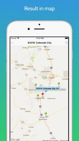 ZIP Code USA для iOS — скриншот 2