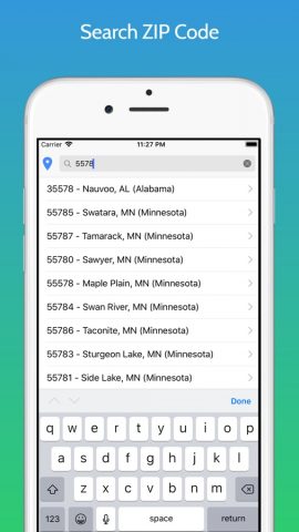 ZIP Code USA для iOS — скриншот 3