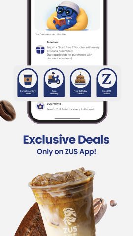 ZUS Coffee для Android — скриншот 3