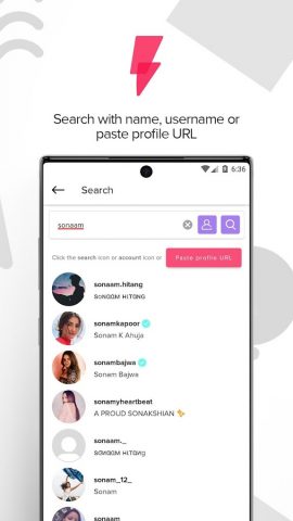 Загрузите Instant DP для Android — скриншот 2