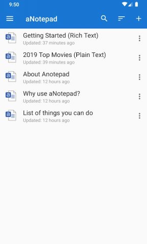 a Notepad — Take & Share Notes для Android — скриншот 2