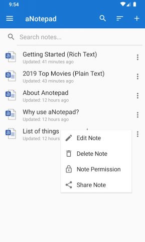 a Notepad — Take & Share Notes для Android — скриншот 4