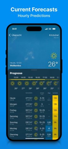 bergfex: Weather & Rain Radar для iOS — скриншот 2