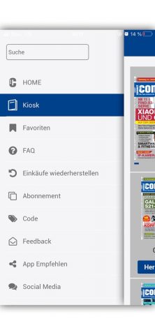 connect Magazin для iOS — скриншот 1